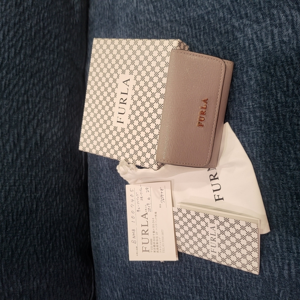 Furla Key Holder with the Box, card and Dust Bag.. Original
